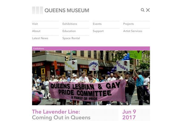 queensmuseum.org site used Qm-new