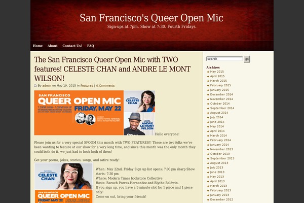 queeropenmic.com site used Zeke10