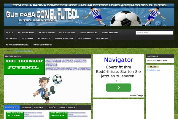 quepasaconelfutbol.com site used Brestarr