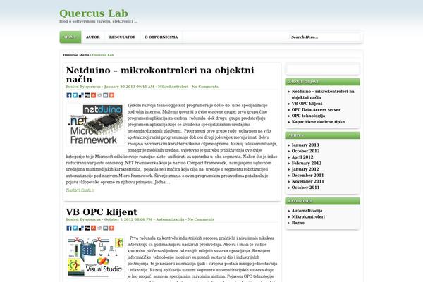 quercus-lab.com site used Ecore