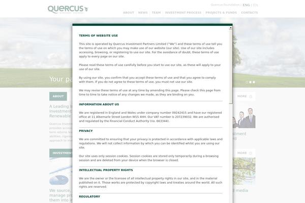 quercus-partners.com site used Quercus