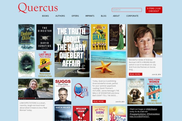 Hachette theme site design template sample