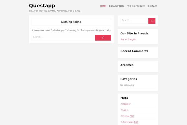 questapp.co site used Flat-boat