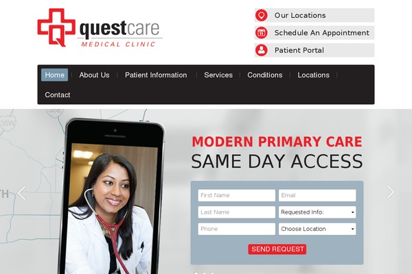 questcaremedicalclinic.com site used Template-f
