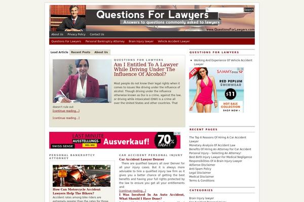 questionsforlawyers.com site used Branfordmagazine-theme