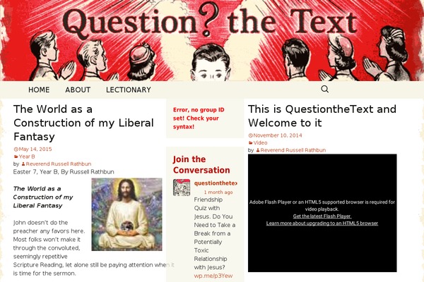questionthetext.com site used Qtt