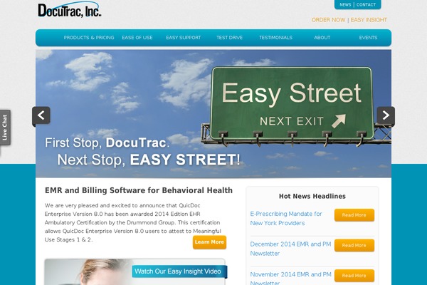 quicdoc.com site used Docutrac