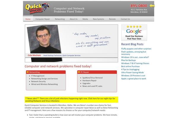 quickboise.com site used Quickcomputerservices