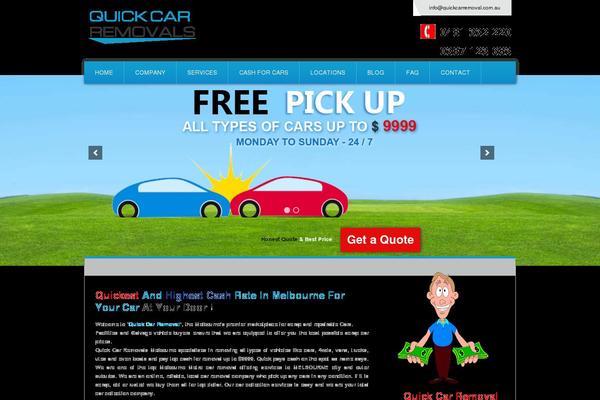 quickcarremoval.com.au site used Clixperttheme-150331-v2
