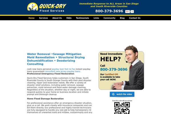 quickdry.com site used Quickdry