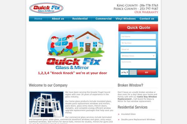 quickfixglassandmirror.com site used Quickfix