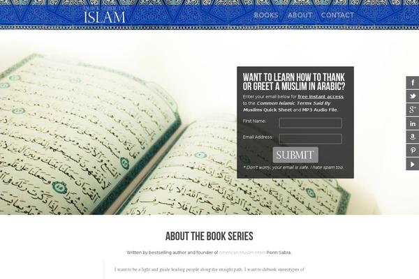 quickguidetoislam.com site used Booksnapper