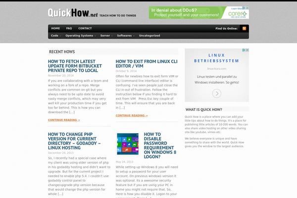 quickhow.net site used Bold News