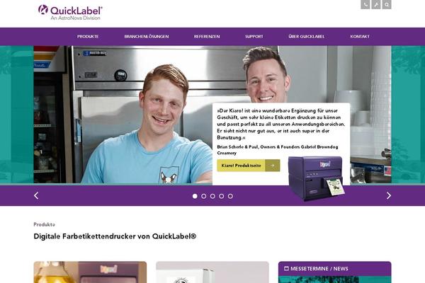 quicklabel.de site used Dhsv_theme