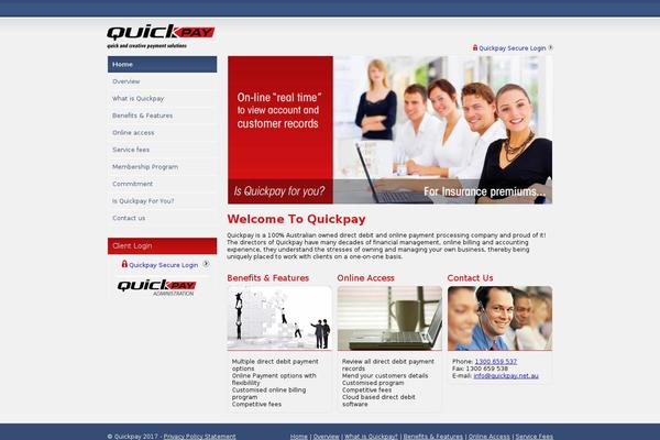 quickpay.net.au site used Quickpay