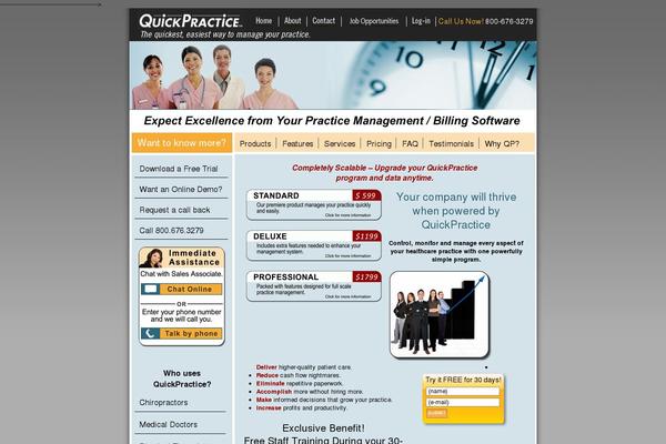 quickpractice.com site used Quickpractice