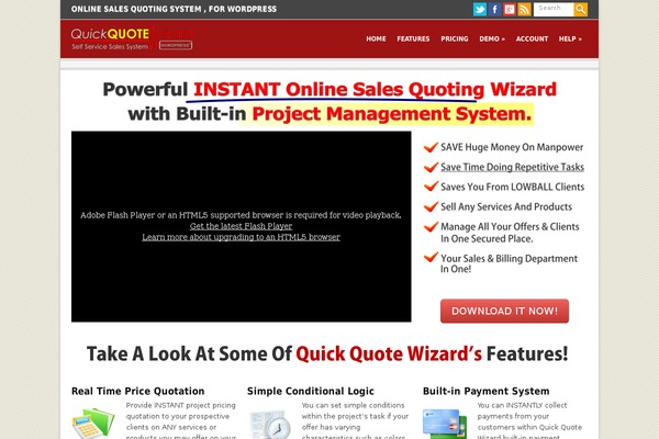 quickquotewizard.com site used Dynalocal