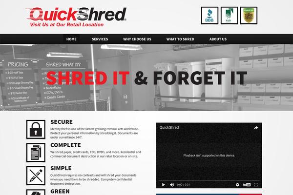 quickshredindy.com site used Quickshred
