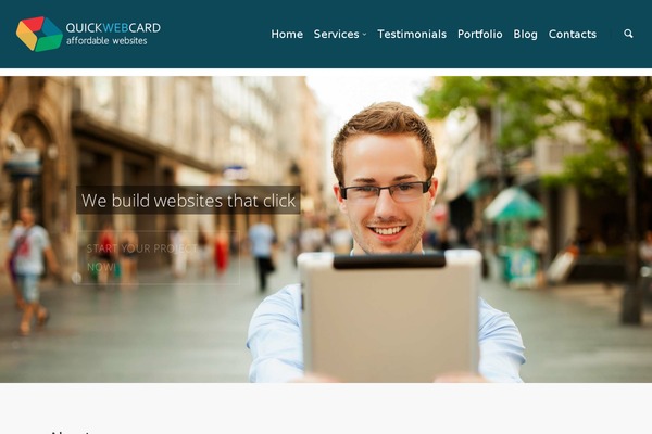 Salient theme site design template sample