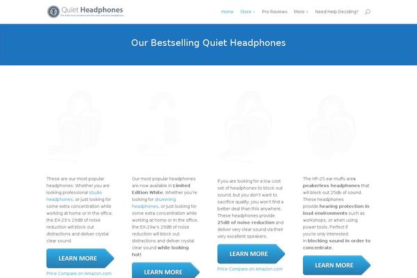 Divi theme site design template sample