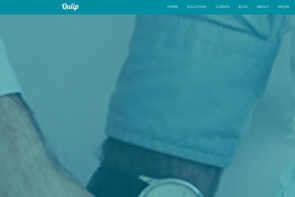 quiip.com.au site used Quiip-yo