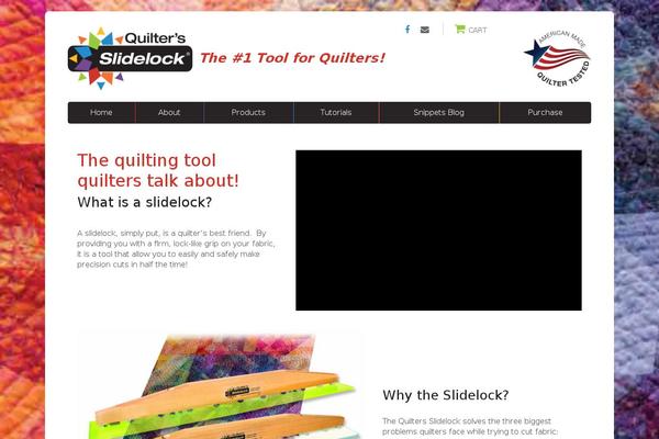 quiltersslidelock.com site used Quilters-slidelock