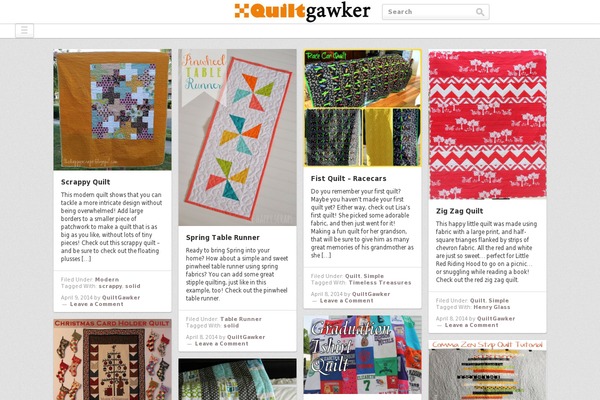quiltgawker.com site used Pin-it