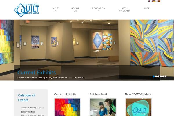 quiltmuseum.org site used Theme47404