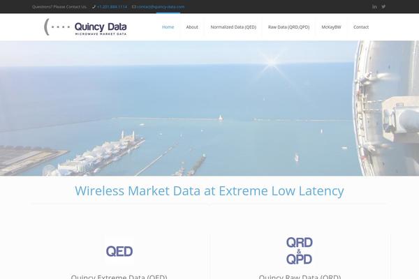 quincy-data.com site used Quincydata