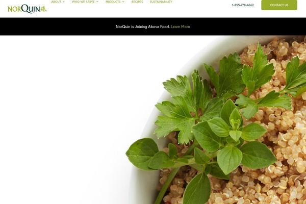 quinoa.com site used Quinoa
