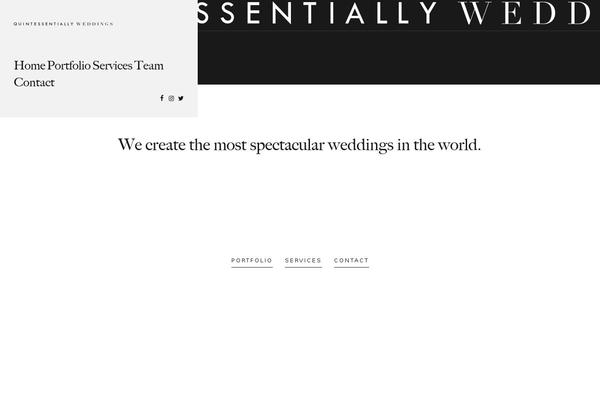Twenty Twelve theme site design template sample