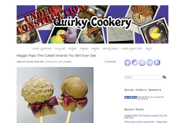 quirkycookery.com site used Food-blog-1