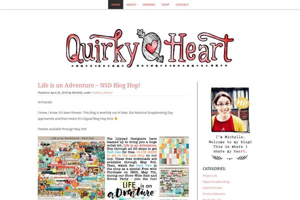 quirkyheart.com site used Quirkyheart