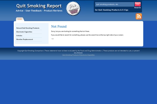 quit-smoking-comparison.com site used Deepblue2