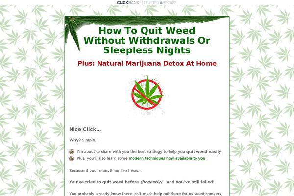 quit-weed.com site used Copyblogger Master