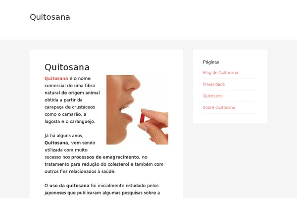 quitosana.info site used Gramajo