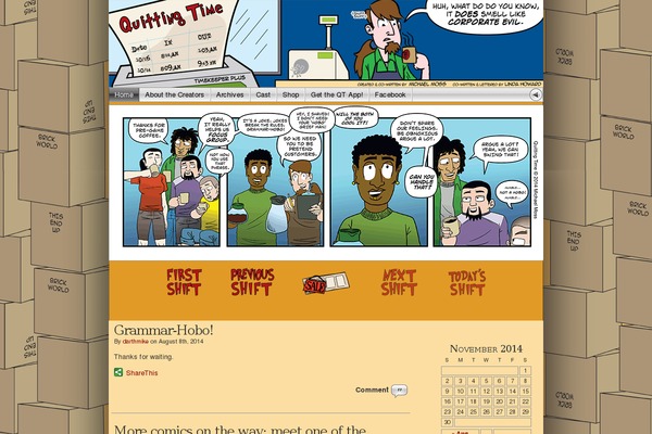quitting-time.com site used Comicpress-2.8