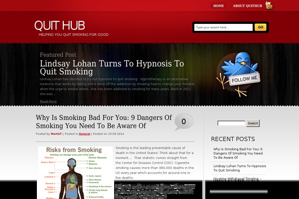 RedTime theme site design template sample