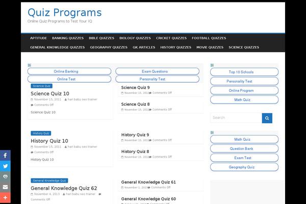 ColorMag theme site design template sample