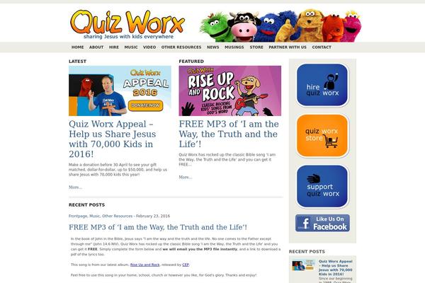 quizworx.com site used Ngn