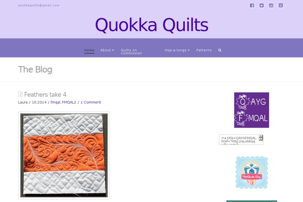 quokkaquilts.com site used X | The Theme
