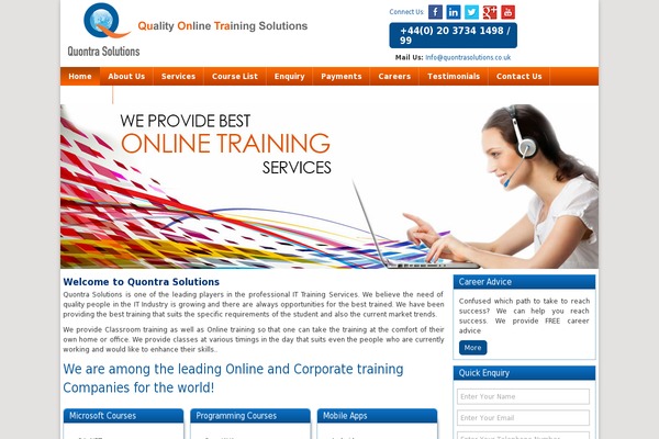 quontrasolutions.co.uk site used Quontra