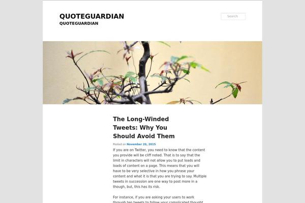 quoteguardian.com site used Twentyeleven_sb_left
