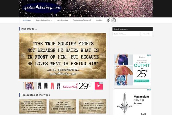 quotes4sharing.com site used Quotes4sharing