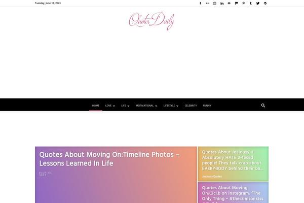 Newspaper theme site design template sample