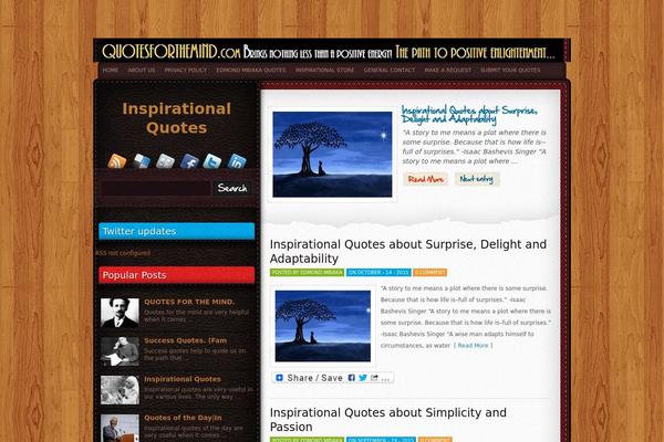 Irene theme site design template sample