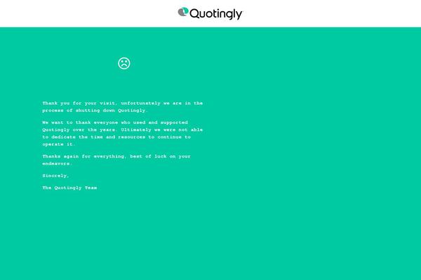 quotingly.com site used Ray