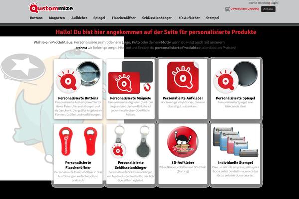 qustommize.de site used Qustommize_1_0