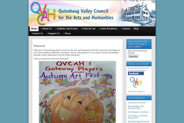 qvcah.org site used Blog-note