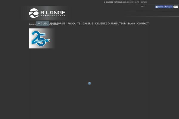 Blank theme site design template sample